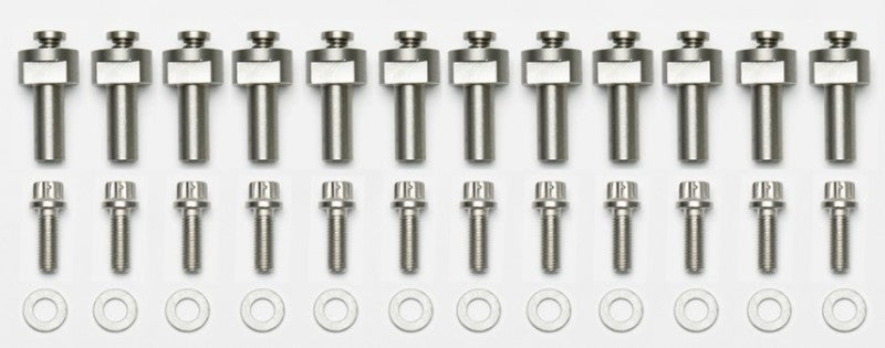 WIL Bolt Kit - Wilwood Rotor Bolt Kit - Dynamic C/SiC Rotr with Bobbins - 12 Pack