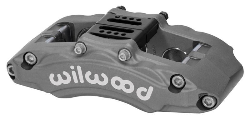 WIL AT6 Lug Mount Caliper - Wilwood Caliper - AT6 Lug Mount Anodized 1.75in/1.38in/1.38in Piston .75in Rotor - Right Side
