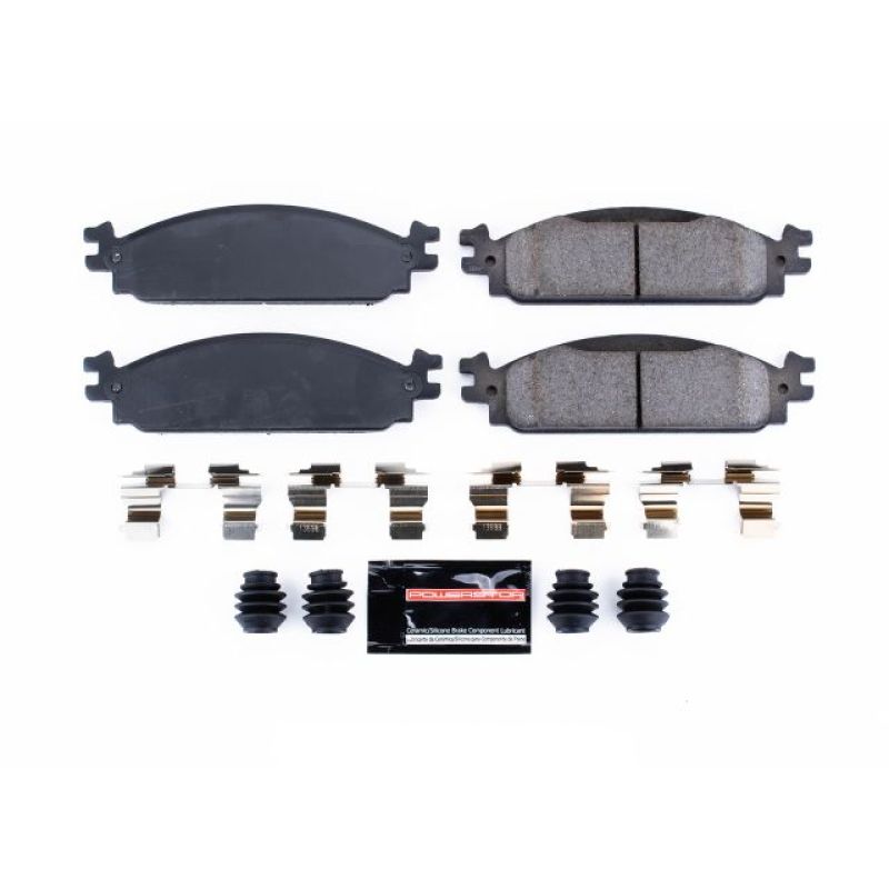PSB Z23 Evolution Brake Pads - Power Stop 09-11 Ford Flex Front Z23 Evolution Sport Brake Pads w/Hardware