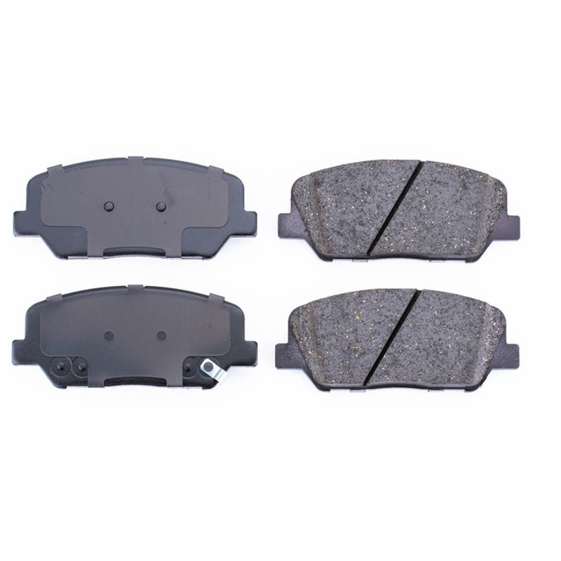 PSB Z16 Evolution Brake Pads - Power Stop 10-16 Hyundai Genesis Coupe Front Z16 Evolution Ceramic Brake Pads