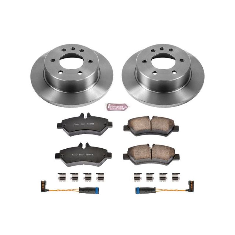 PSB Autospecialty Kit - Power Stop 07-09 Dodge Sprinter 2500 Rear Autospecialty Brake Kit