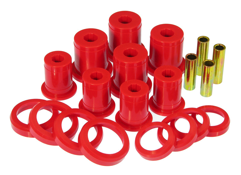 PRO Control Arm Bushings - Red - Prothane Dodge Ram 1500-3500 4wd Front Control Arm Bushings - Red