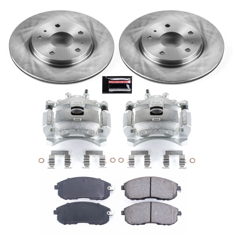 PSB Autospecialty Kit w/Cals - Power Stop 07-13 Suzuki SX4 Front Autospecialty Brake Kit w/Calipers