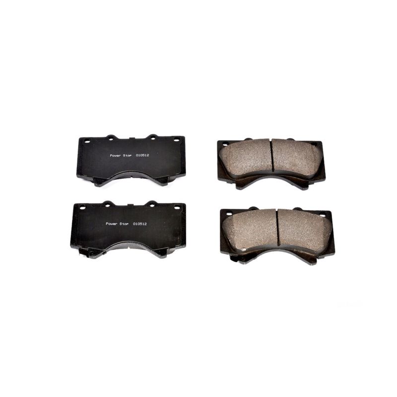 PSB Z16 Evolution Brake Pads - Power Stop 08-11 Lexus LX570 Front Z16 Evolution Ceramic Brake Pads