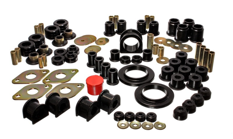 ES Hyper-Flex Sets - Black - Energy Suspension 95-6/00 Toyota 4WD Pickup (Except T-100 & Tundra) Black Hyper-Flex Master Bushing