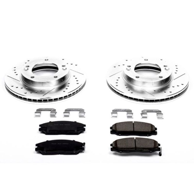 PSB Z23 Evolution Kit - Power Stop 03-06 Kia Sorento Front Z23 Evolution Sport Brake Kit