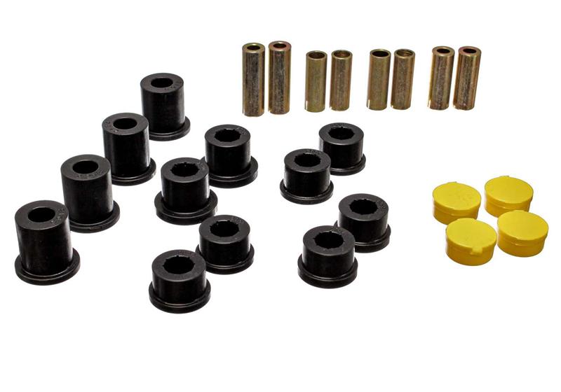 ES Cntrl Arm Bushings - Black - Energy Suspension 90-97 Mazda Miata Black Front Control Arm Bushing Set