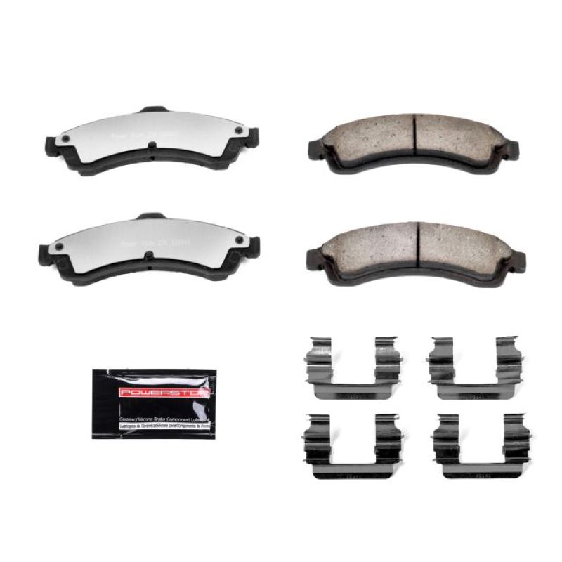 PSB Z36 Truck & Tow Brake Pads - Power Stop 04-05 Buick Rainier Front Z36 Truck & Tow Brake Pads w/Hardware