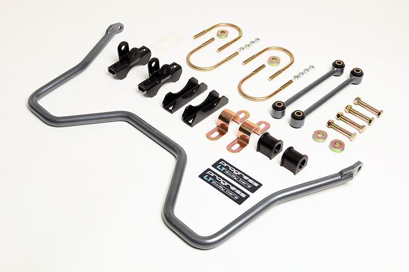 PRG LT Rear Sway Bars - Progress Tech LT 99-06 Chevrolet Silverado 1500 / GMC Sierra 1500 Rear Sway Bar (25mm) - Gray