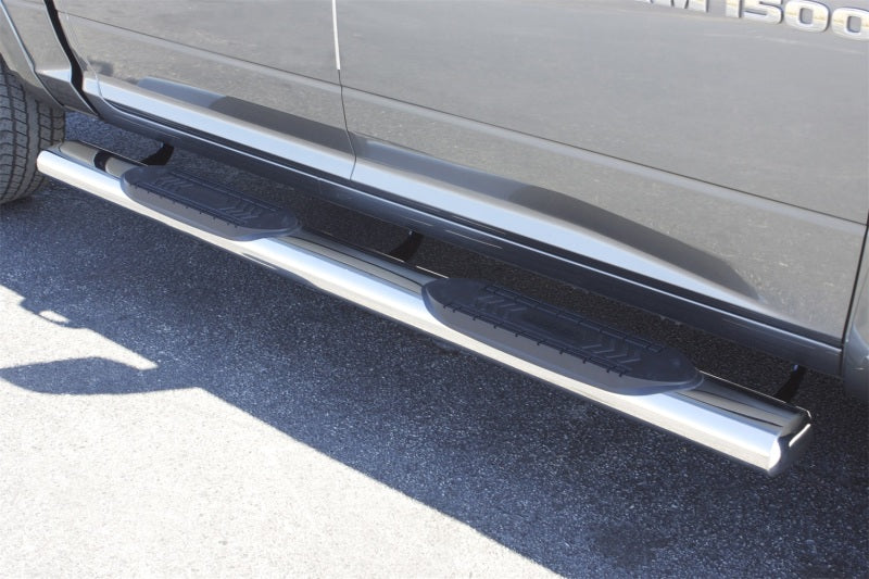 LND Nerf Bars - Polished - Lund 10-17 Dodge Ram 2500 Crew Cab 6in. Oval Straight SS Nerf Bars - Polished