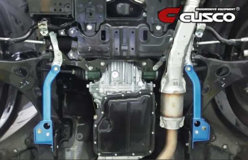 CUS Power Braces - Cusco Power Brace Front Side SJG Forester