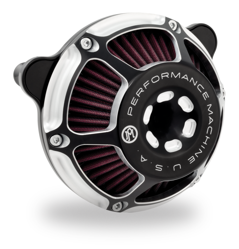 PFM Air Cleaners - Performance Machine 23-Up CVO, 2024 Touring Max HP Air Cleaner - Contrast Cut