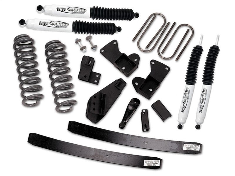 TUF Lift Kits - Tuff Country 81-96 Ford Bronco 4x4 4in Lift Kit (SX8000 Shocks)