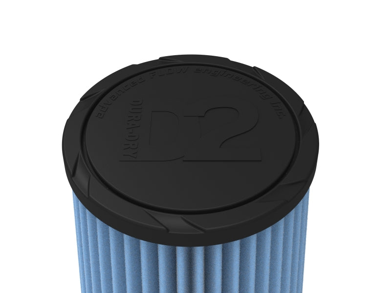AFE Universal D2 Dura Dry Air Filter - aFe POWER Universal Clamp-On Air Filter w/ D2 Dura-Dry Media - 4.5in F x 6in B x 4.75in T x 7in H