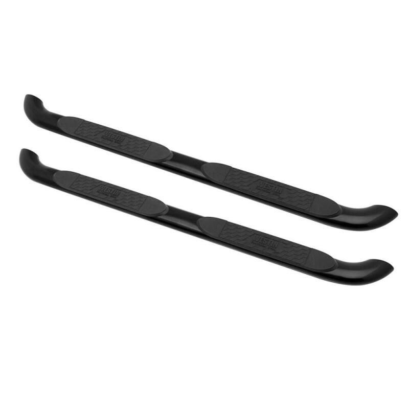 WES Nerf Bars - Platinum 4 - Westin 2005-2018 Toyota Tacoma Double Cab Platinum 4 Oval Nerf Step Bars - Black