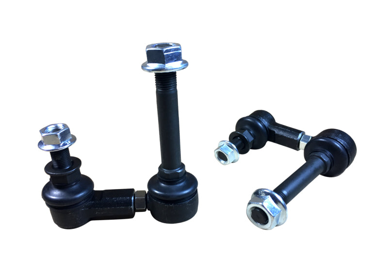 WL Sway Bar Links - Whiteline 2008+ Nissan 370Z Z34 / 2008+ Infiniti G37 Front Swaybar Link Kit - Adj Ball End Links