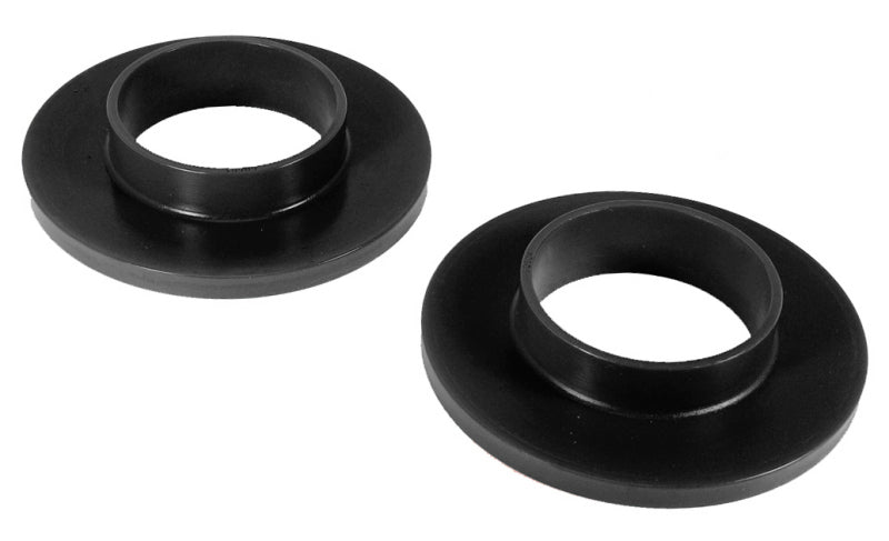 PRO Coil Spring Isolator - Blk - Prothane 64-73 Ford Mustang Front Coil Spring Isolator - Black