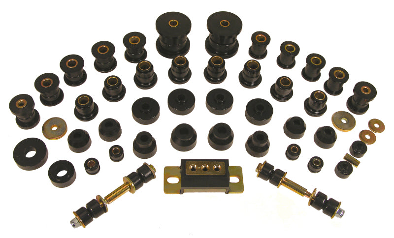 PRO Total Kits - Blk - Prothane 63-82 Chevy Corvette Total Kit - Black