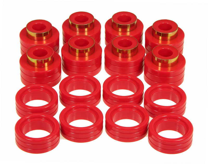 PRO Body/Subframe Bush - Red - Prothane 94-01 Dodge Ram 2/4wd Cab Mounts - Red