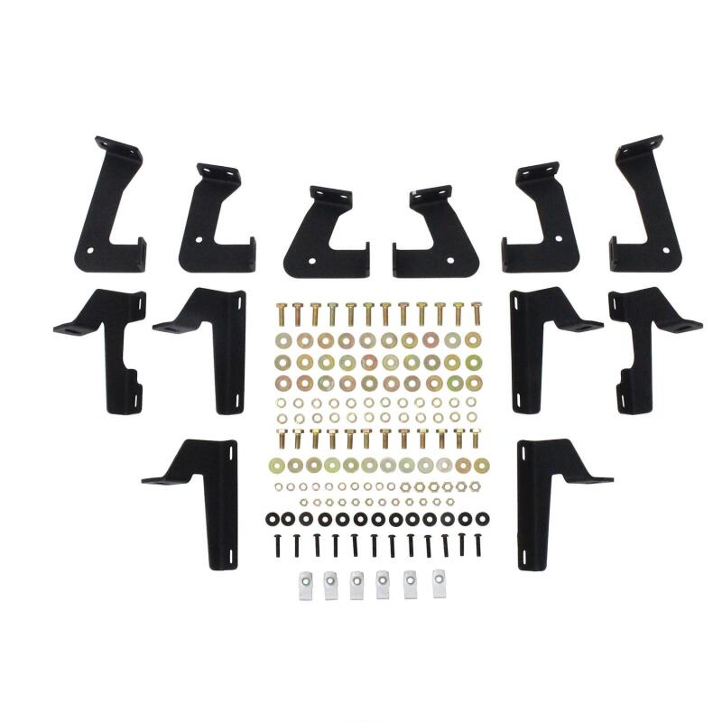 WES Nerf Bars - HDX Drop - Westin 18-20 Jeep Wrangler JL Unlimited 4DR HDX Drop Nerf Step Bars - Textured Black