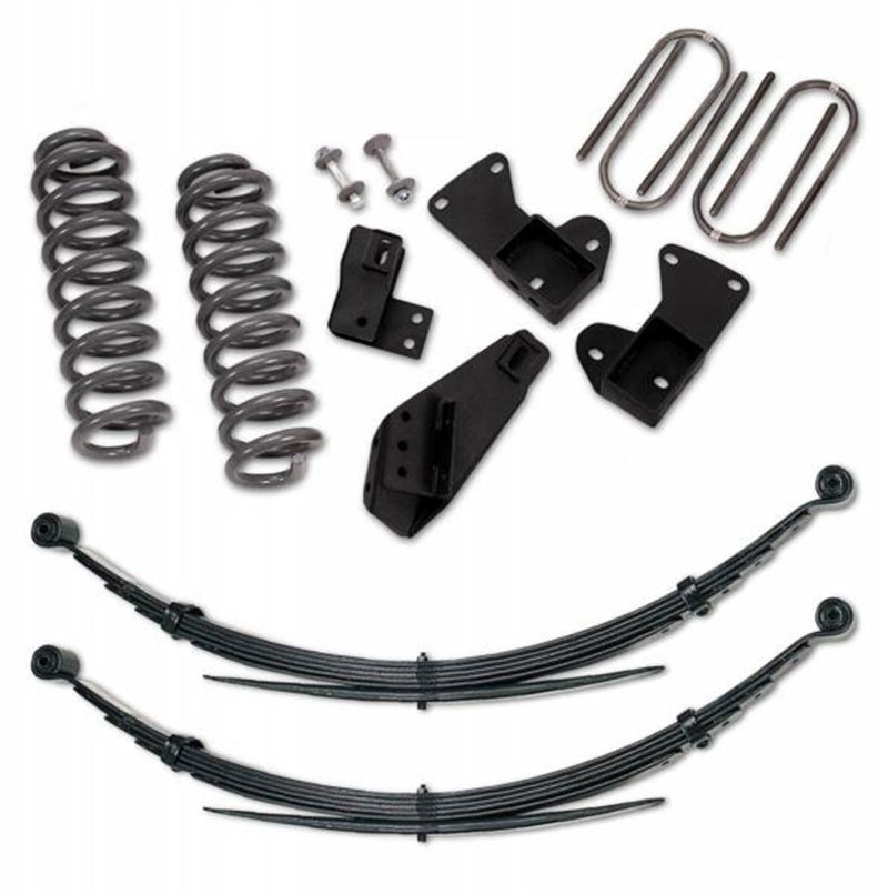 TUF Lift Kits - Tuff Country 81-96 Ford Bronco 4x4 2.5in Lift Kit with Rear Leaf Springs (SX8000 Shocks)