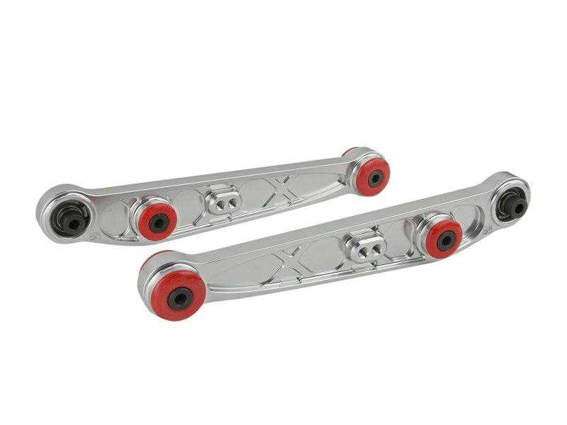 SK Alpha Control Arms - Skunk2 Honda/Acura EG/DC Alpha Series Rear Lower Control Arm Set - Clear