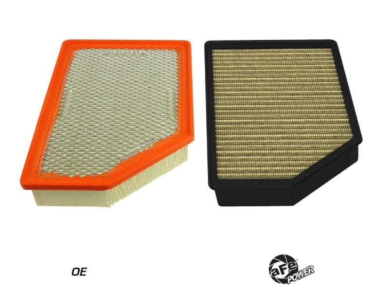 AFE Magnum FLOW OE Replacement Filters - aFe Magnum FLOW OE Replacement Air Filter w/ Pro GUARD 7 GM Diesel Trucks 20-25 V8-6.6L (td) L5P