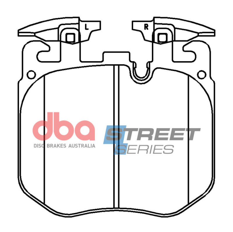 DBA Street Series Brake Pads - DBA 2018+ BMW X3 Street Series Front Brake Pads