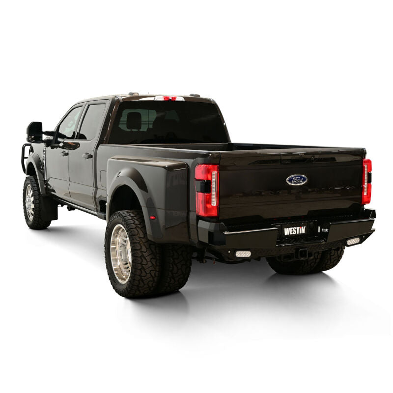 WES HDX Rear Bumpers - Westin 23-25 Ford F-250/350/450/550/600 HDX Bandit Rear Bumper - Black