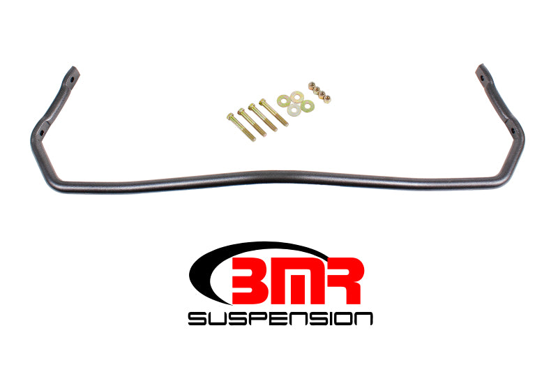 BMR Sway Bar Kits - BMR 78-87 G-Body Rear Solid 1.0in Sway Bar Kit - Black Hammertone