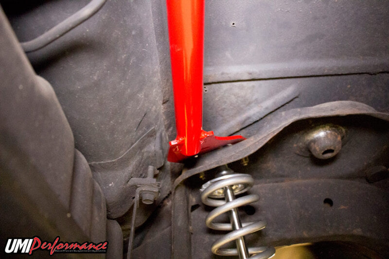 UMI Strut Braces - UMI Performance 78-88 GM G-Body Rear Shock Tower Brace Bolt In