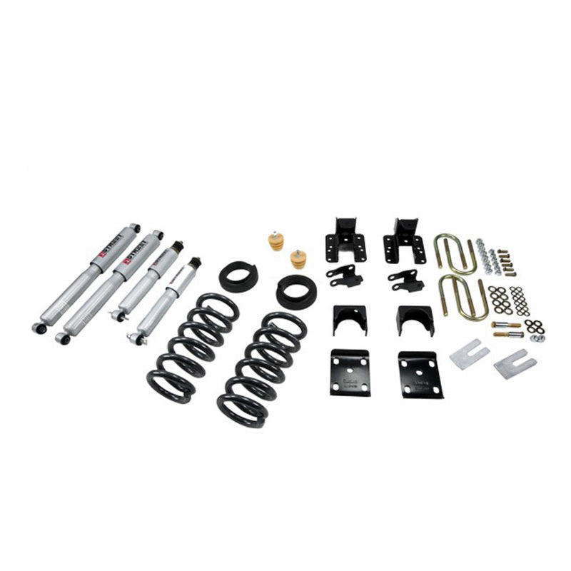 BT Lower Kit w SP Shocks - Belltech LOWERING KIT WITH SP SHOCKS