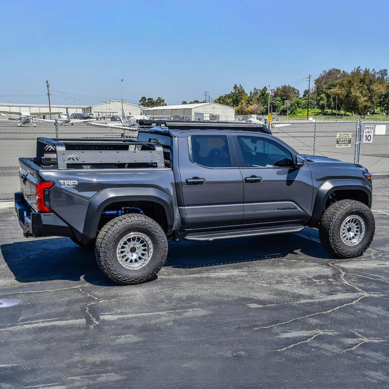WES Running Boards - Outlaw - Westin 2024 Toyota Tacoma Double Cab Outlaw Running Boards - Textured Black