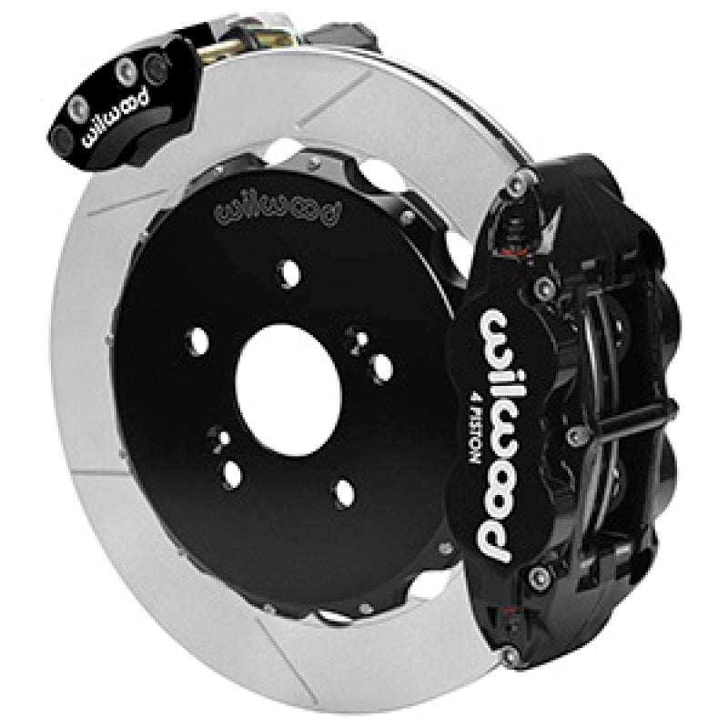 WIL Superlite Brake Kit - Wilwood Narrow Superlite 4R Rear Hat Kit 12.88in Drill Honda S2000