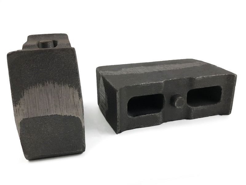 TUF Lift Blocks - Tuff Country 01-10 Chevy Silverado 2500HD/3500 4wd 4in Cast Iron Lift Blocks Pair