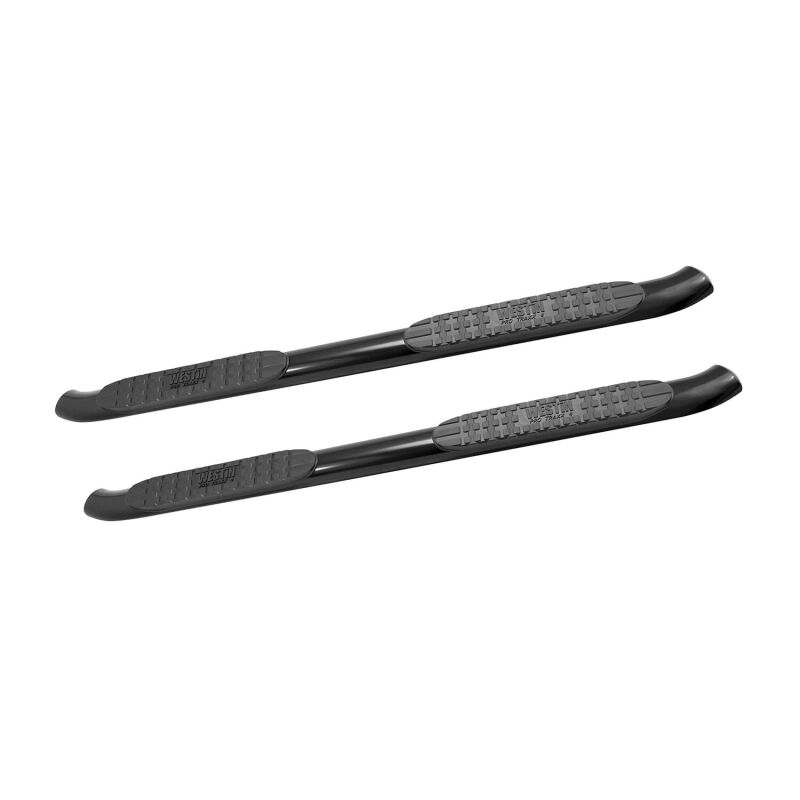 WES Nerf Bars - PRO TRAXX 4 - Westin 2007-2017 Jeep Wrangler 2dr PRO TRAXX 4 Oval Nerf Step Bars - Black Wrinkle