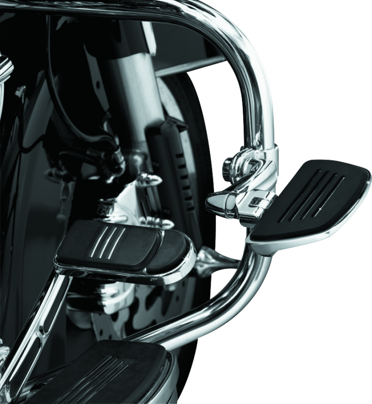KUR Mini Boards B - Kuryakyn Premium Mini Board Without Male Mount Adapter Chrome