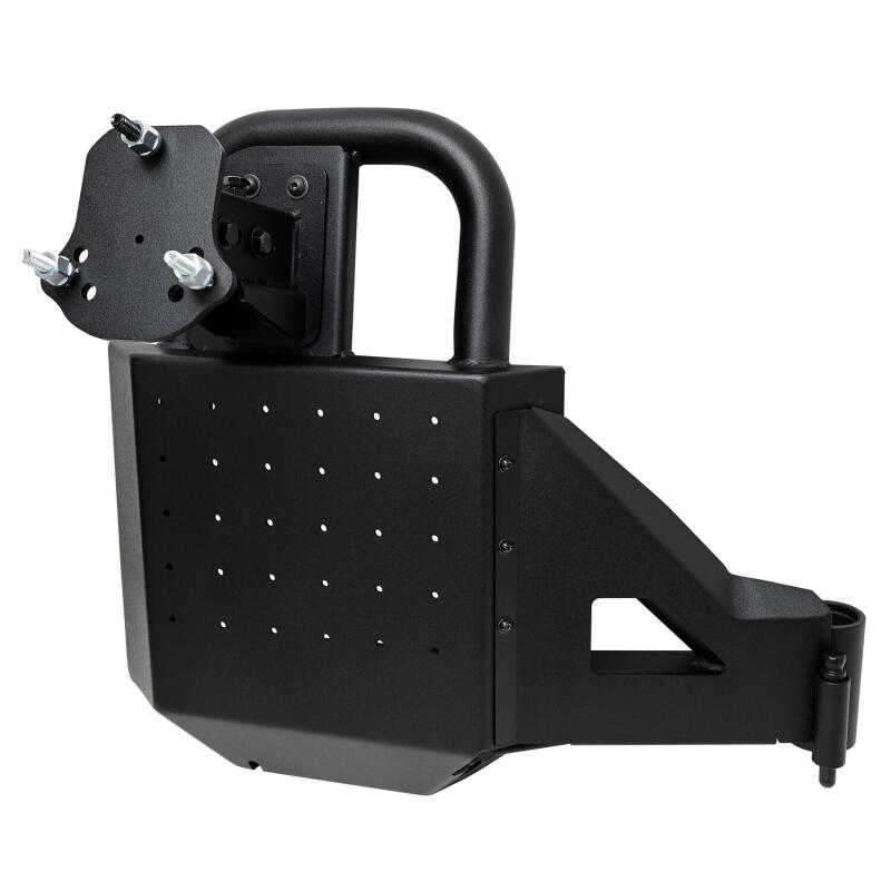 WES XTS Bumpers - Westin 18-25 Wrangler JL Accessory For XTS Rear - P/S Swingout - Tex. Blk
