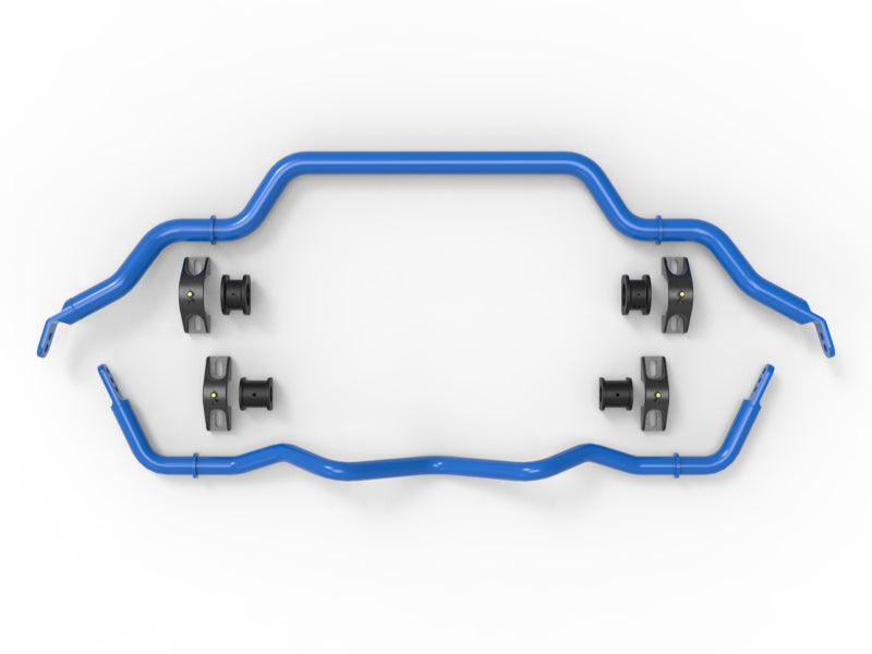 AFE Sway Bar Set - aFe 16-21 Infiniti Q50/Q60 3.0L (tt) Front and Rear Sway Bar Set Blue