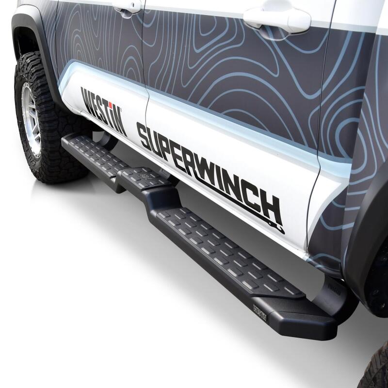 WES Running Boards - HDX - Westin 05-23 Toyota Tacoma DC HDX Running Boards - Tex. Blk