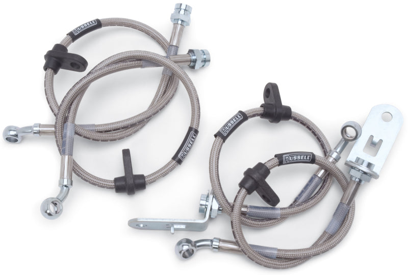 RUS Brake Line Kits - Russell Performance 88-91 Honda Civic/ CRX (Rear Drum) Brake Line Kit