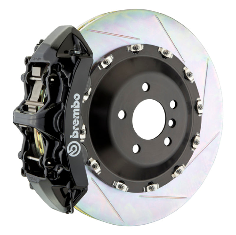 BRB Big Brake Kits - Brembo 18+ SQ5 (FY) Front GT BBK 6 Piston Cast 405x34 2pc Rotor Slotted Type-1-Black