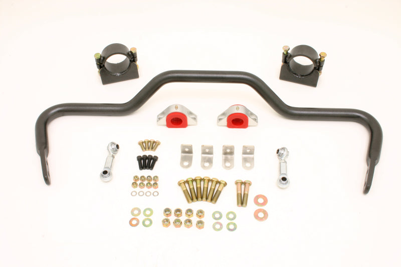 BMR Sway Bar Kits - BMR 78-87 G-Body w/ 3.25in Axles Rear Solid 1.375in Xtreme Anti-Roll Bar Kit - Black Hammertone