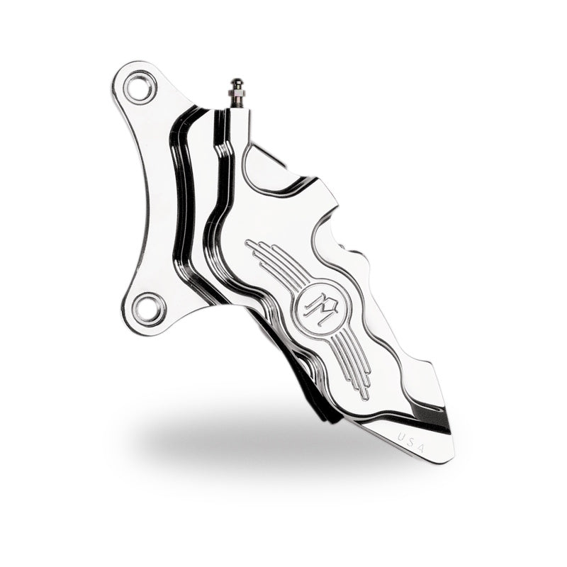 PFM Brake Calipers - Performance Machine Caliper 112x6B Left - For 11.5in Disc - Chrome