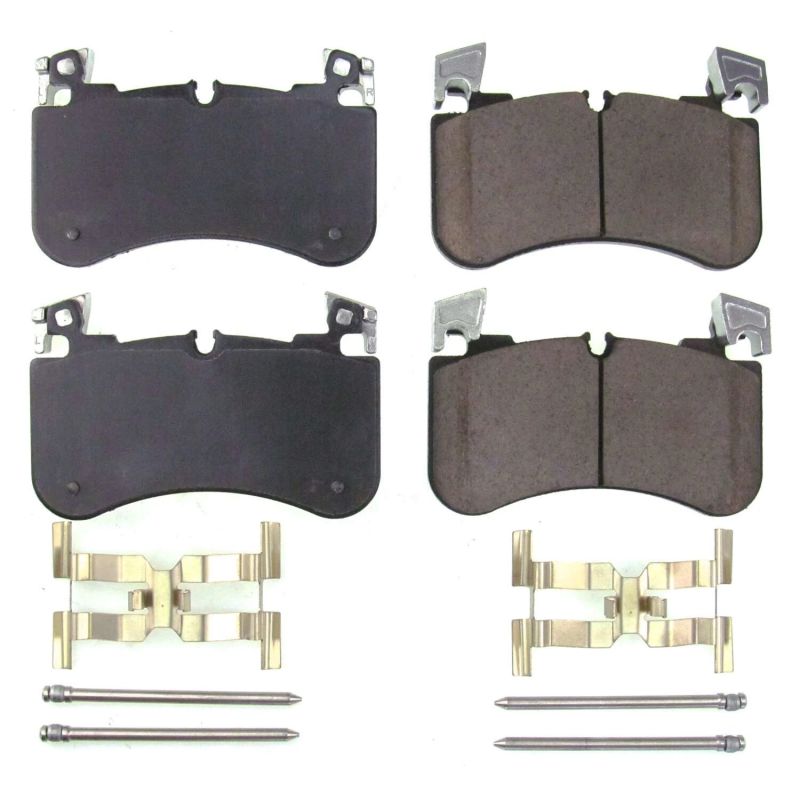 PSB Z17 Evolution Brake Pads - Power Stop 18-19 Land Rover Discovery Front Z17 Evolution Ceramic Brake Pads w/Hardware
