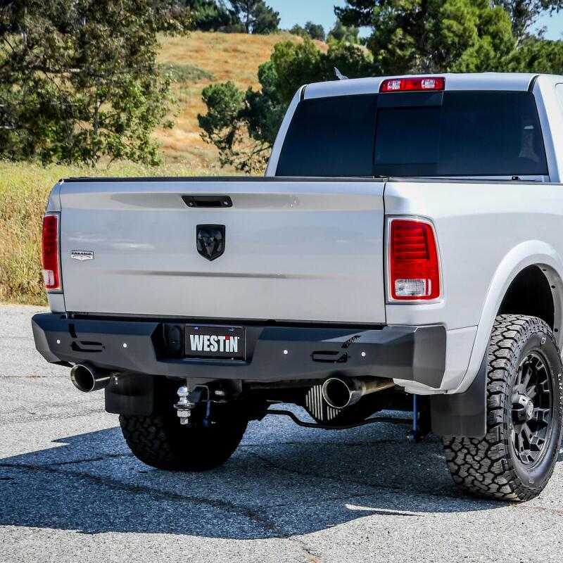 WES Pro-Series Bumpers - Westin 09-18 Ram 1500 Pro-Series Rear Bumper - Textured Black
