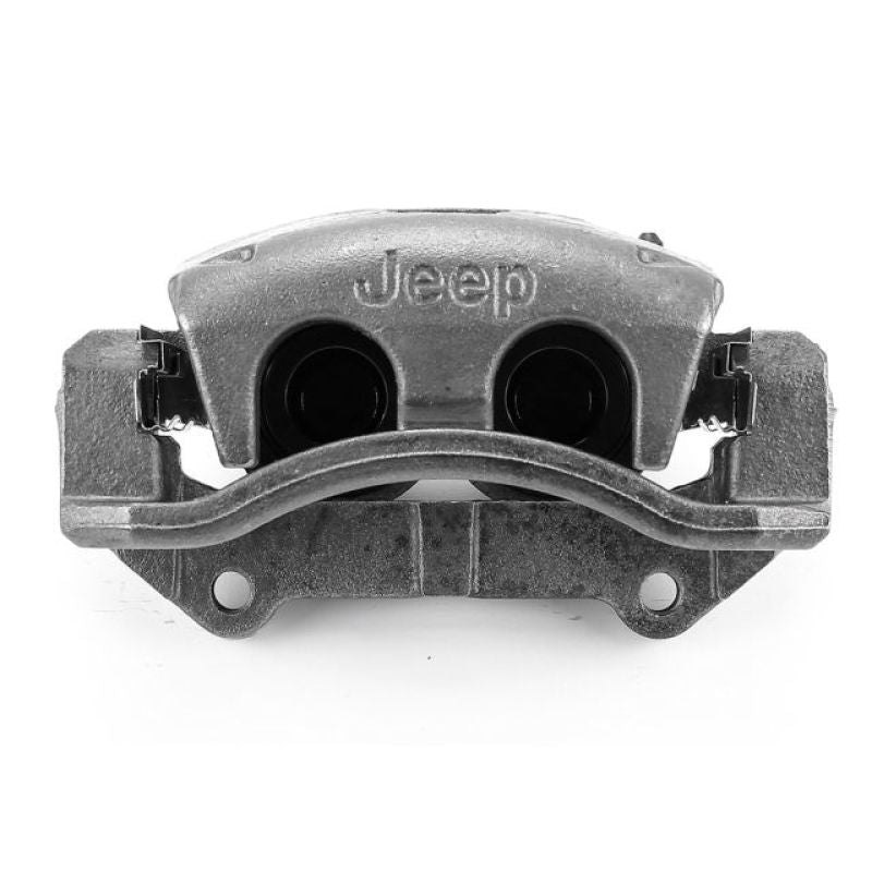 PSB Autospecialty Caliper - Power Stop 06-10 Jeep Commander Front Right Autospecialty Caliper w/Bracket & Logo