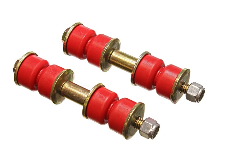 ES End Links - Red - Energy Suspension 79-83 Nissan 280ZX Red Front or Rear End Link Bushing Set / 78-85 Toyota Celica /
