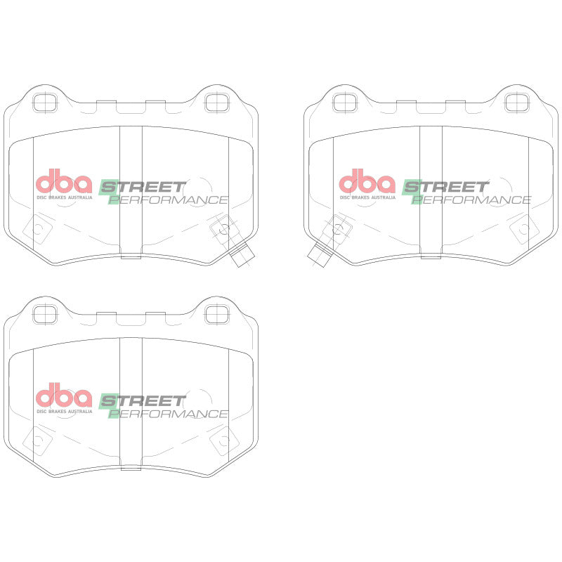 DBA SP Performance Brake Pads - DBA 18-21 Subaru STI Rear SP Performance Brake Pads