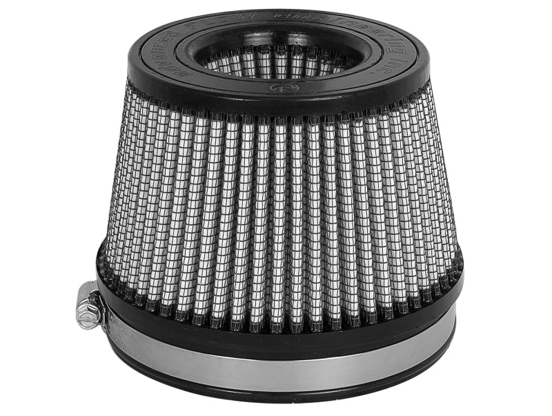 AFE Universal Pro Dry S Filter - aFe MagnumFLOW Dry S Air Filter 5in. F x 5-3/4in. B x 4-1/2in. T (INV) x 3-1/2in. H